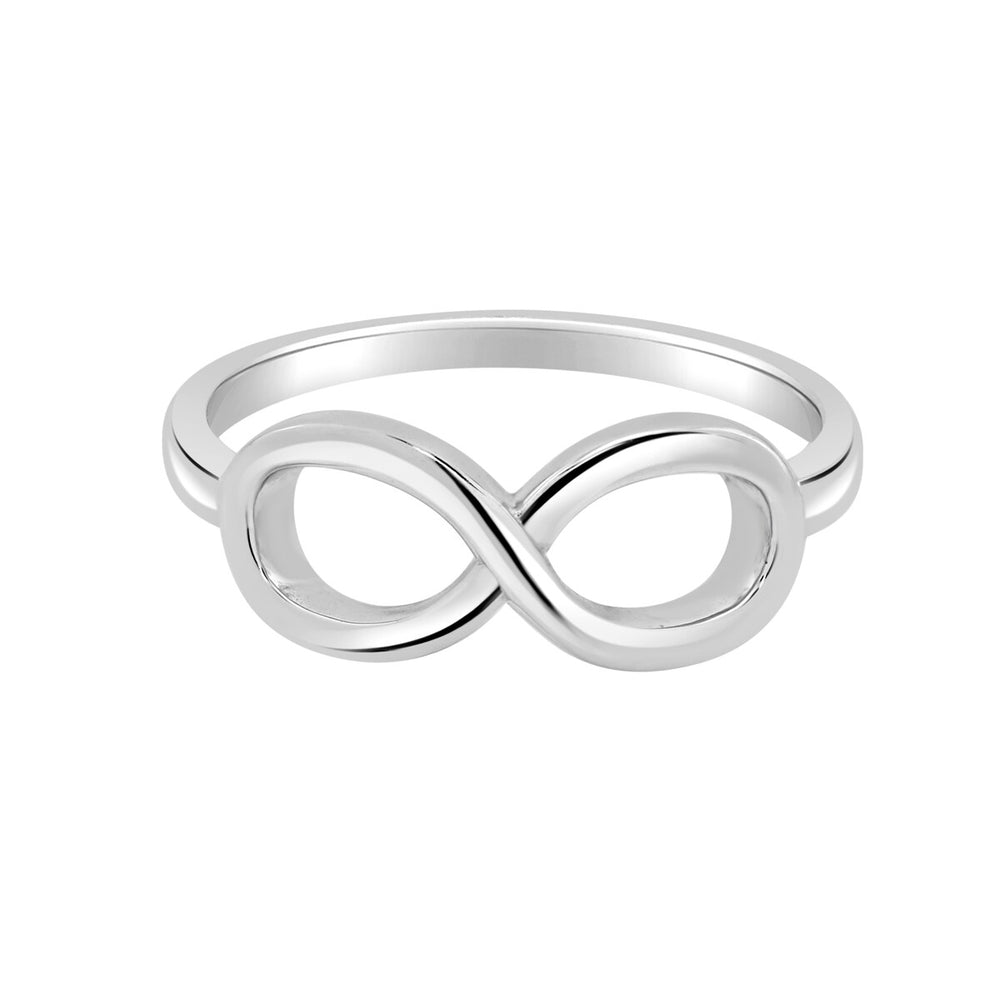 RhythmRocks Sterling Silver Infinity Ring