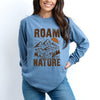 Roam Nature Mountains Garment Dyed Long Sleeve