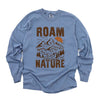 Roam Nature Mountains Garment Dyed Long Sleeve