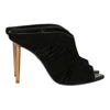 Roberto Cavalli Womens Black Mule