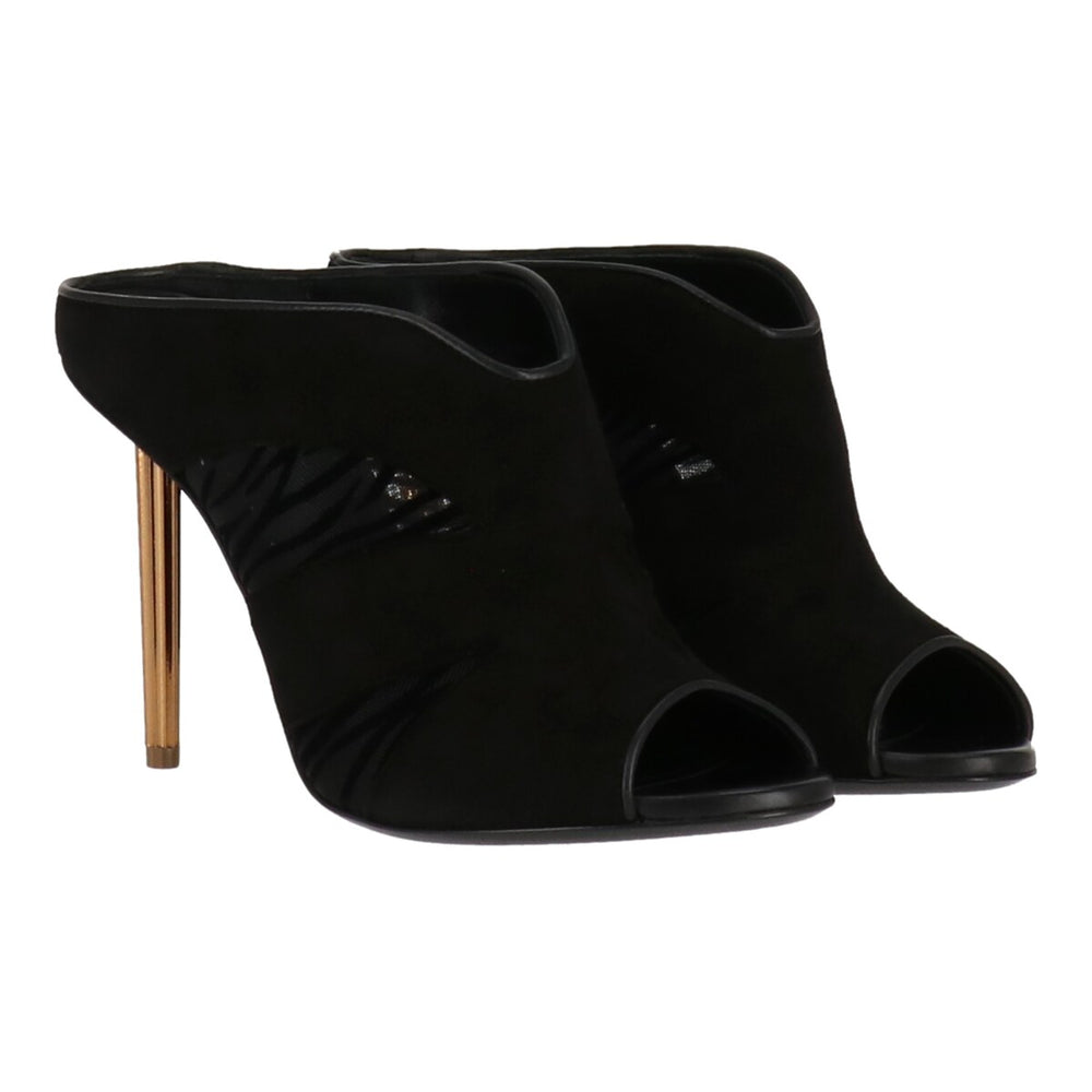 Roberto Cavalli Womens Black Mule