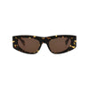 Bottega Veneta Round-Frame Acetate Sunglasses - Multi - One Size