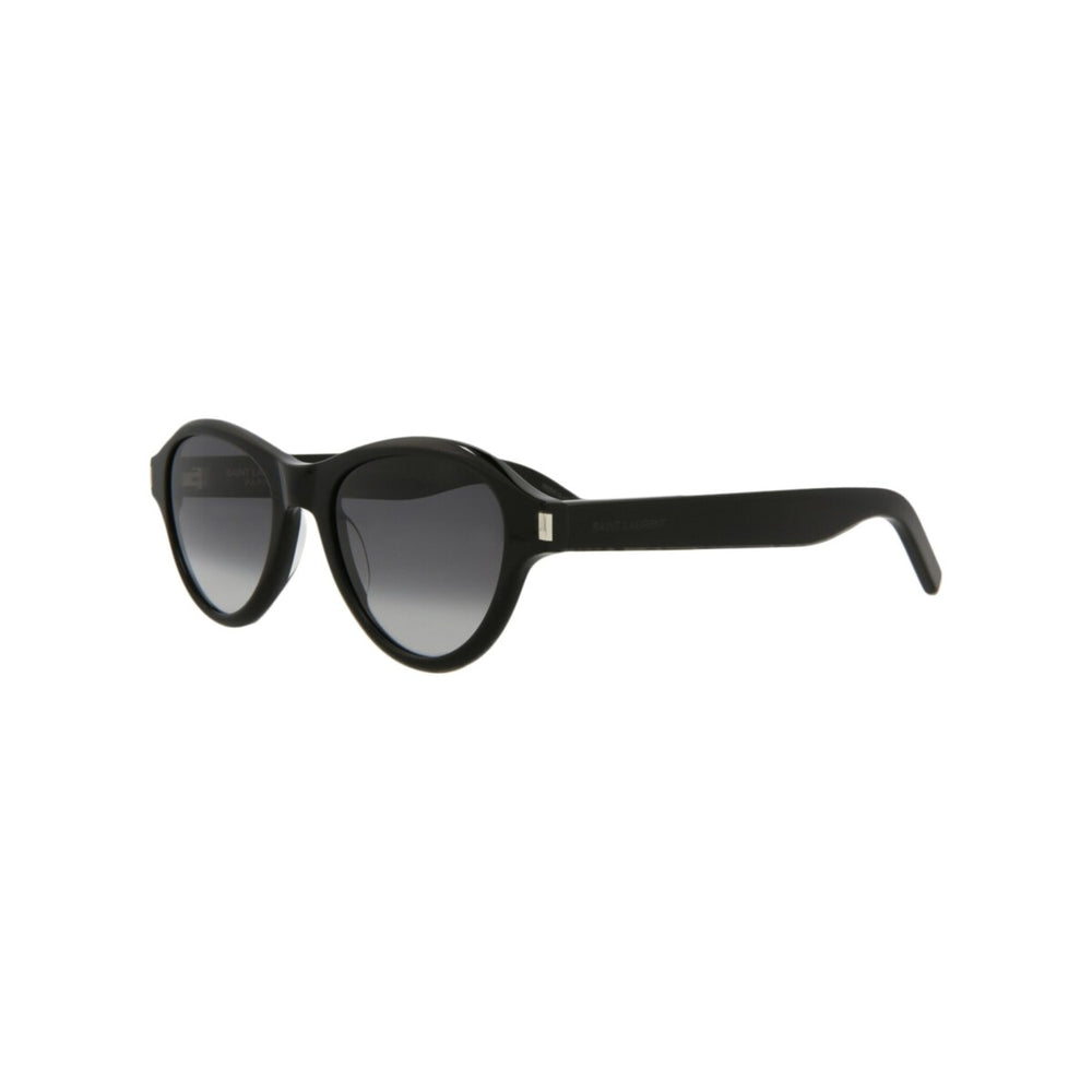 Saint Laurent Round-Frame Acetate Sunglasses - Black - One Size