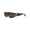 Bottega Veneta Round-Frame Acetate Sunglasses - Multi - One Size