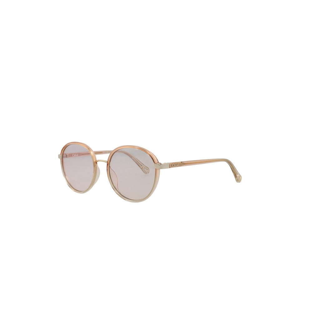 Chloé Round-Frame Injection Sunglasses - One Size