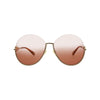 Chloé Round-Frame Metal Sunglasses - One Size