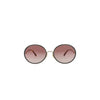 Chloé Round-Frame Metal Sunglasses - One Size