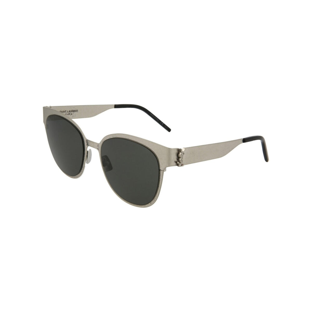 Round-Frame Metal Sunglasses - One Size