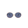 Chloé Round-Frame Metal Sunglasses - One Size