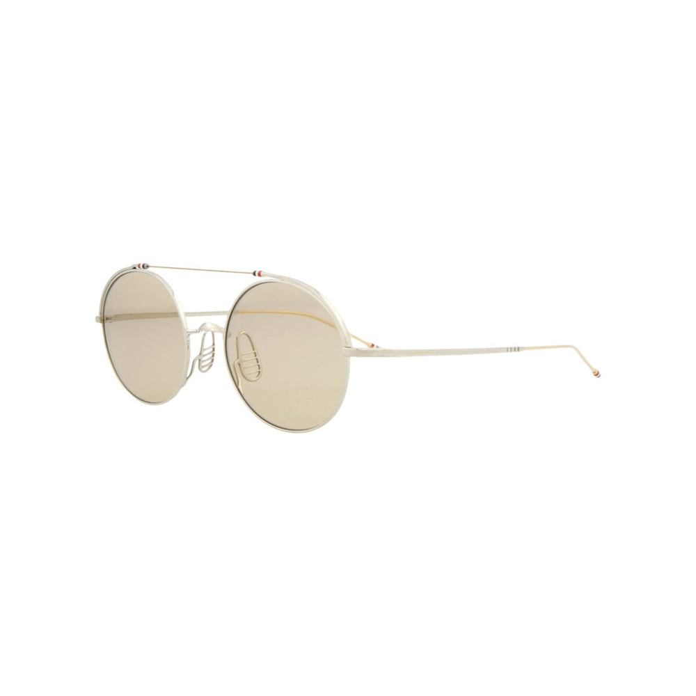 Thom Browne Round-Frame Metal Sunglasses - One Size