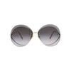 Chloé Round-Frame Metal Sunglasses - One Size