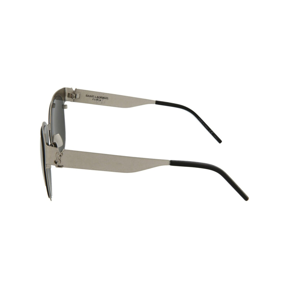 Round-Frame Metal Sunglasses - One Size