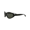 Gucci Round-Frame Recycled Acetate Sunglasses - Black - One Size