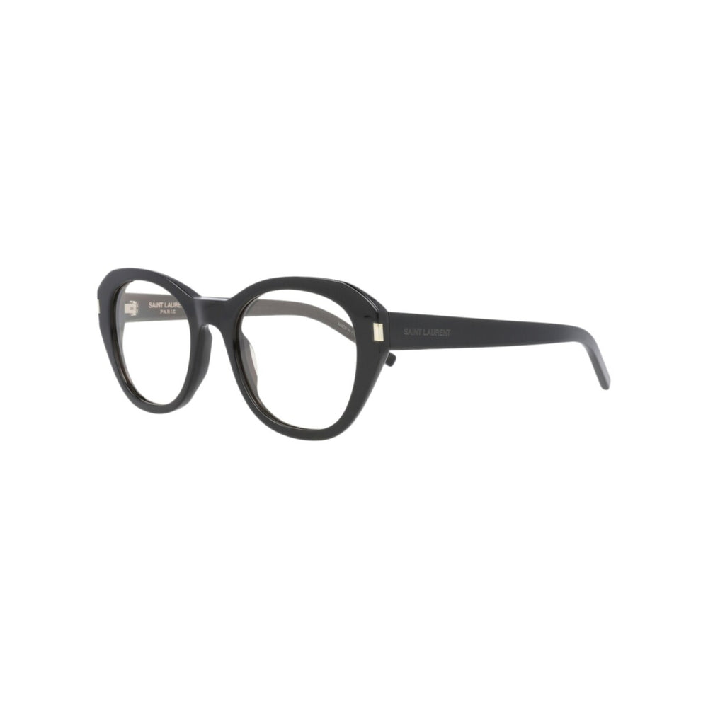 Saint Laurent Round-Frame Recycled Acetate Sunglasses - Black - One Size