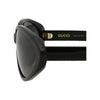 Gucci Round-Frame Recycled Acetate Sunglasses - Black - One Size