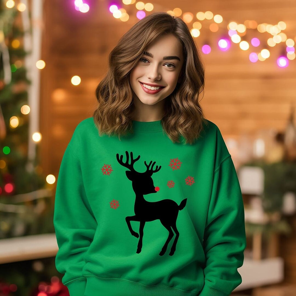 Rudolph Reindeer Graphic Sweatshirt