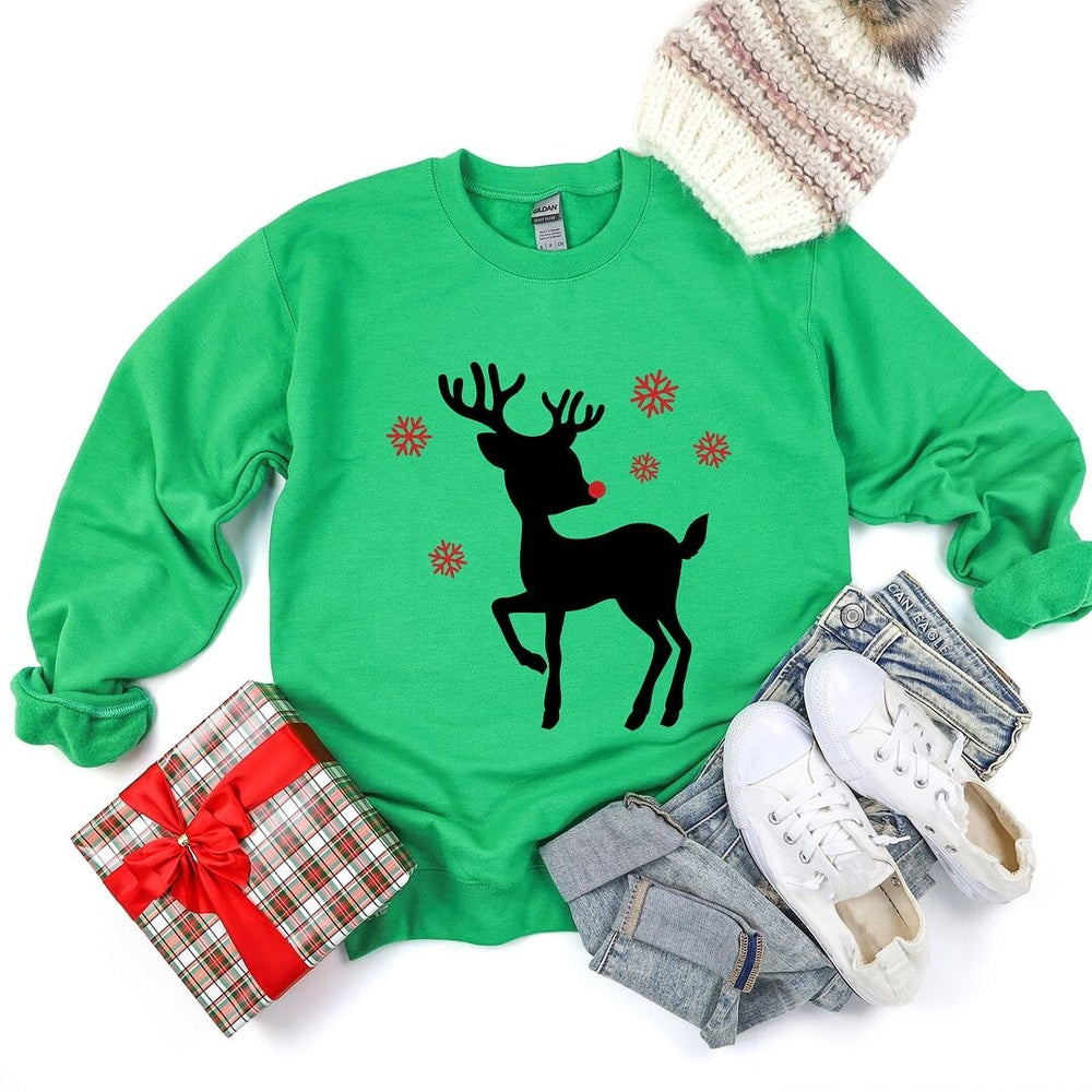 Rudolph Reindeer Graphic Sweatshirt