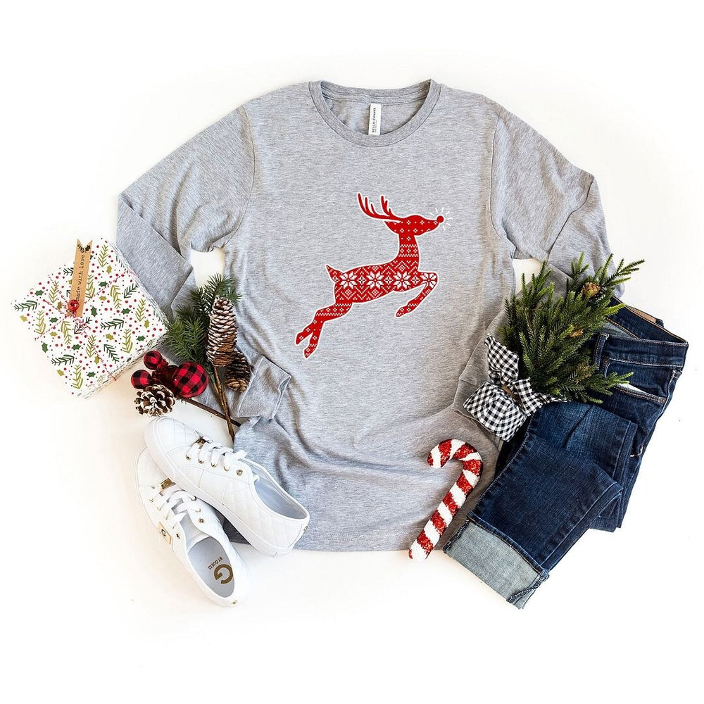 Rudolph Sweater Long Sleeve Tee