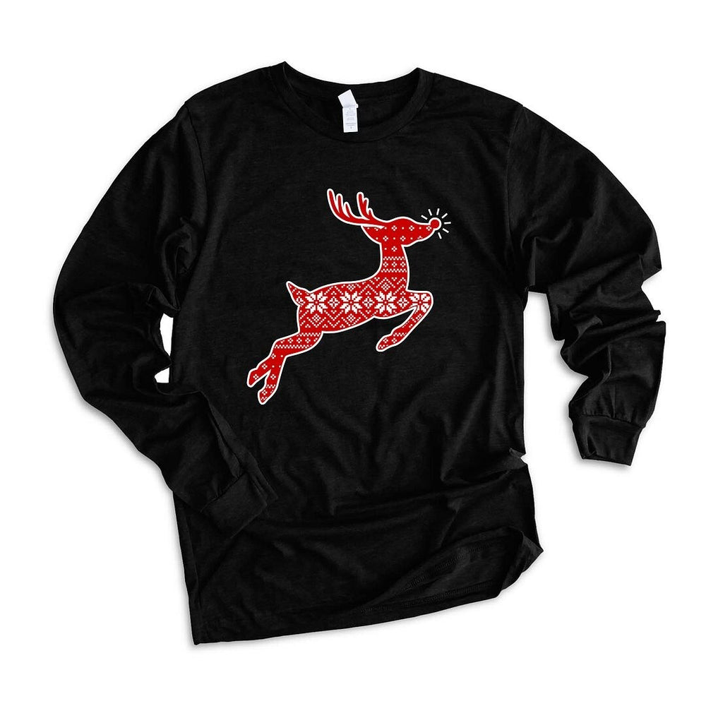 Rudolph Sweater Long Sleeve Tee