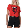 Rutgers University Distressed Primary Logo Women