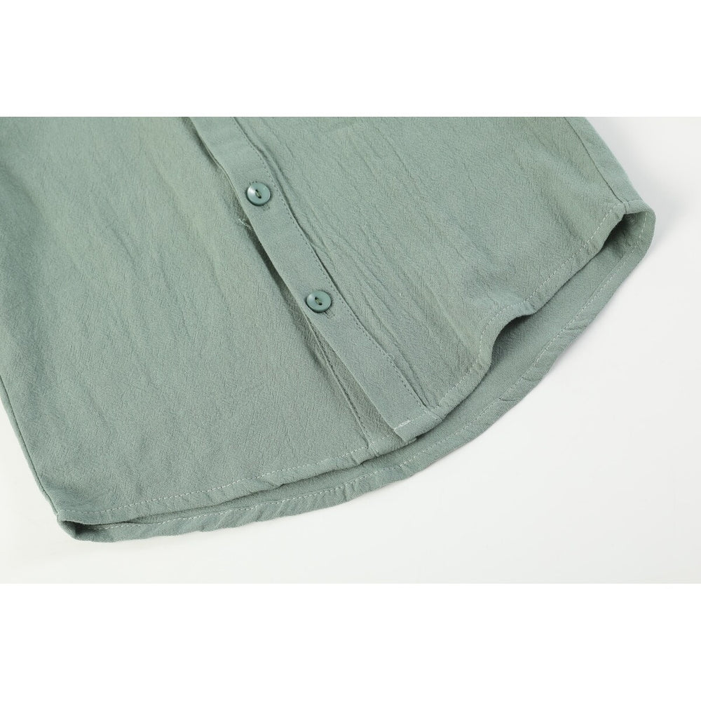 Sage Green Mallard Boys Dress Shirt