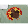 Sage Green Turkey Collared Dress