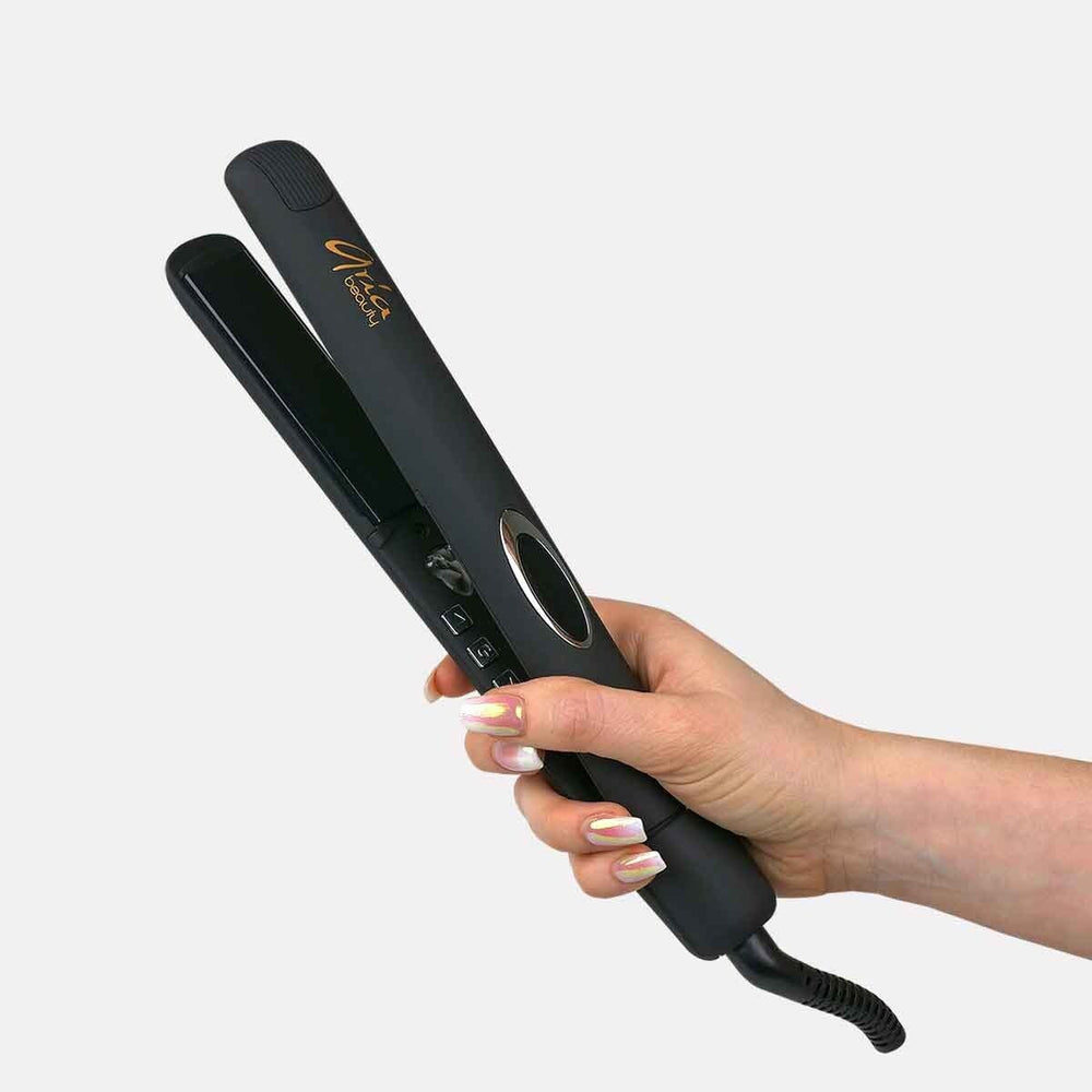 Salon Series 1" Infrared Straightener - Black