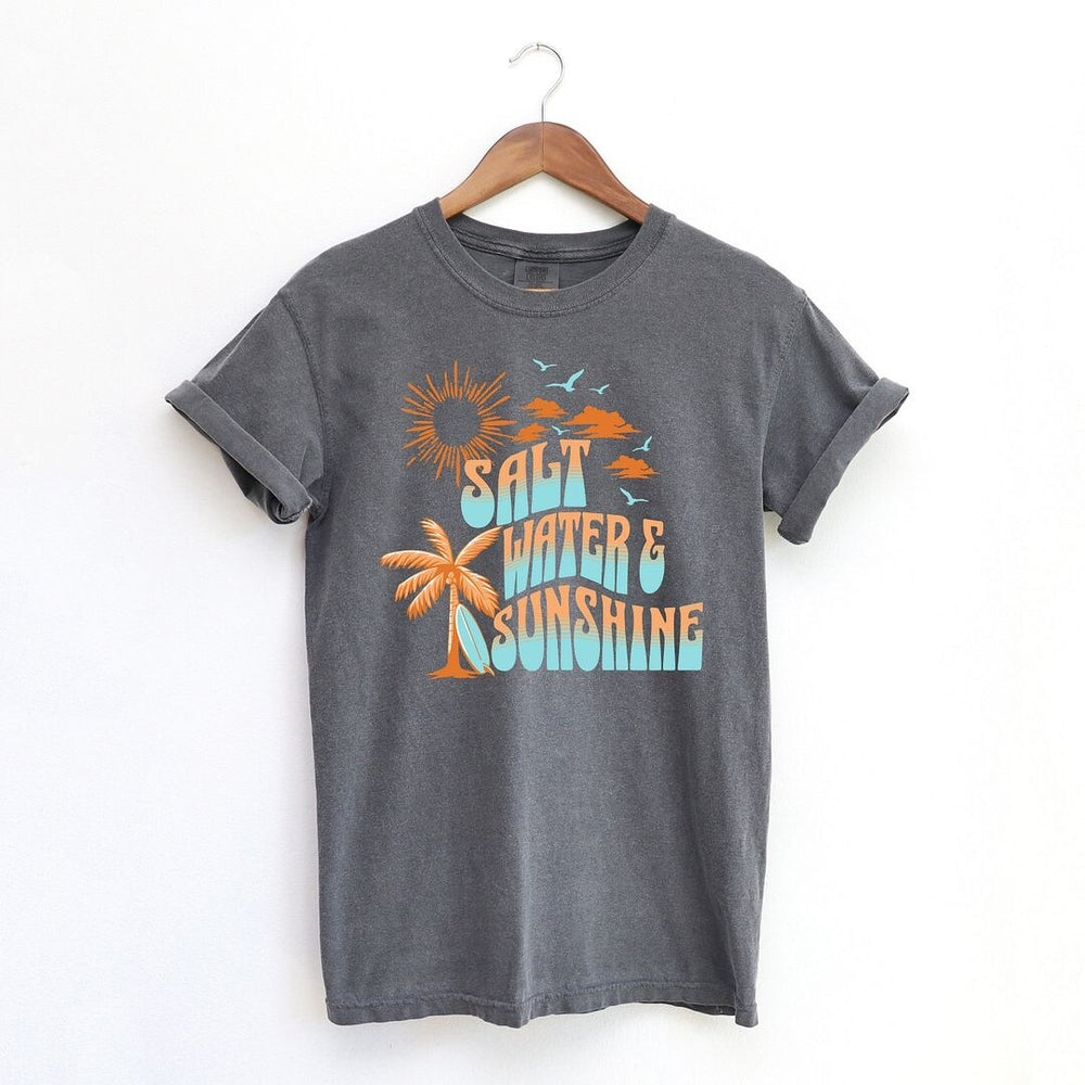 Salt Water And Sunshine Garment Dyed Tee