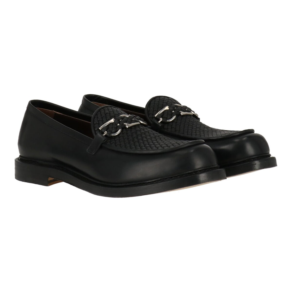 Salvatore Ferragamo Mens Black Loafer