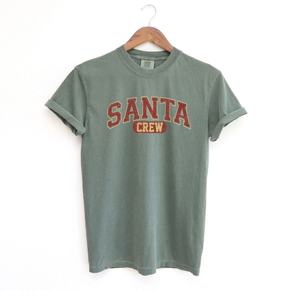 Santa Crew Garment Dyed Tee