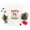 Santa University Stars Short Sleeve Crewnneck Tee