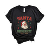 Santa University Stars Short Sleeve Crewnneck Tee