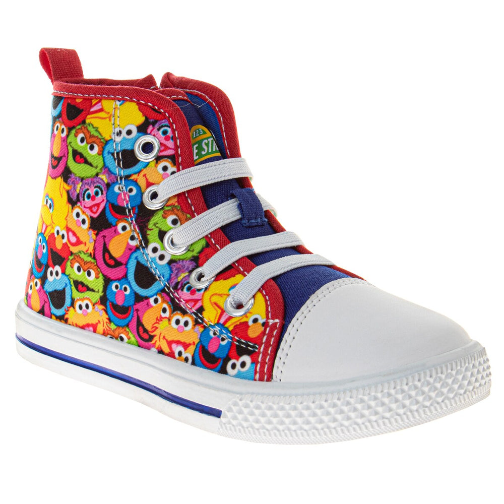 Sesame Street Kids All Your Friends High-Top Sneakers (Toddler/Little Kids)