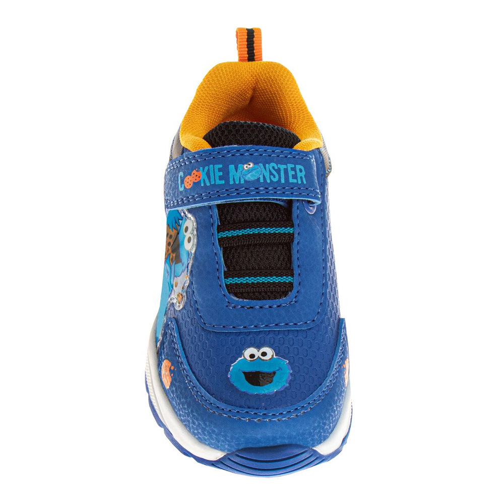 Sesame Street Kids Cookie Monster Hook and Loop Fashion Sneaker (Toddler/Little Kids)