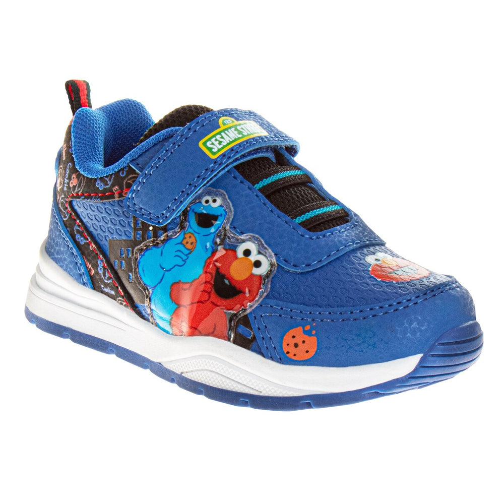 Sesame Street Kids Cookie and Elmo Hook and Loop Fashion Sneaker (Toddler/Little Kids)