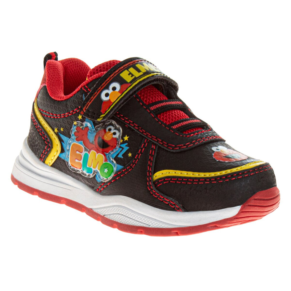 Sesame Street Kids Elmo Hook and Loop Fashion Sneaker. (Toddler/Little Kids)