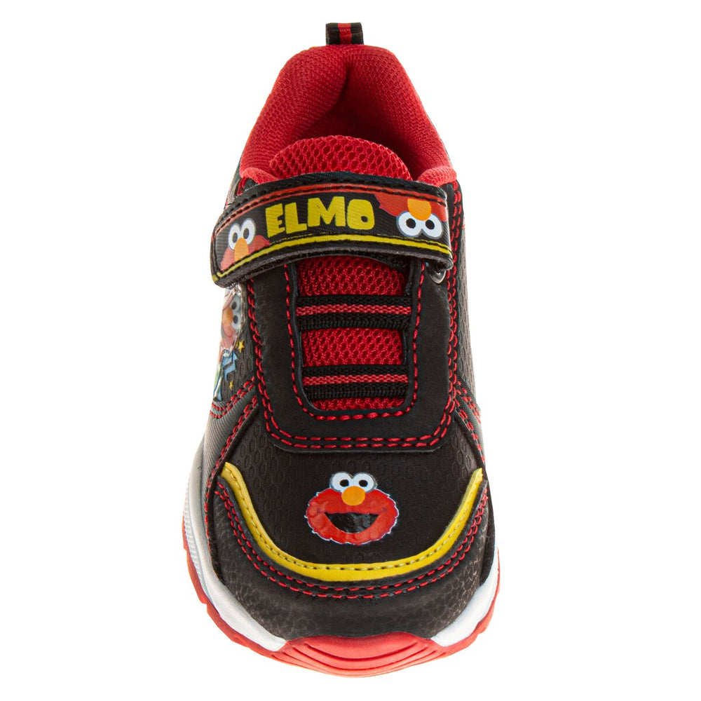 Sesame Street Kids Elmo Hook and Loop Fashion Sneaker. (Toddler/Little Kids)