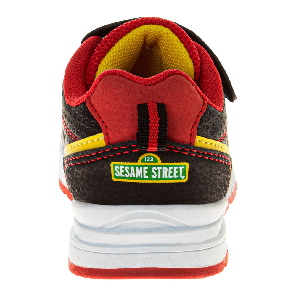 Sesame Street Kids Elmo Hook and Loop Fashion Sneaker. (Toddler/Little Kids)