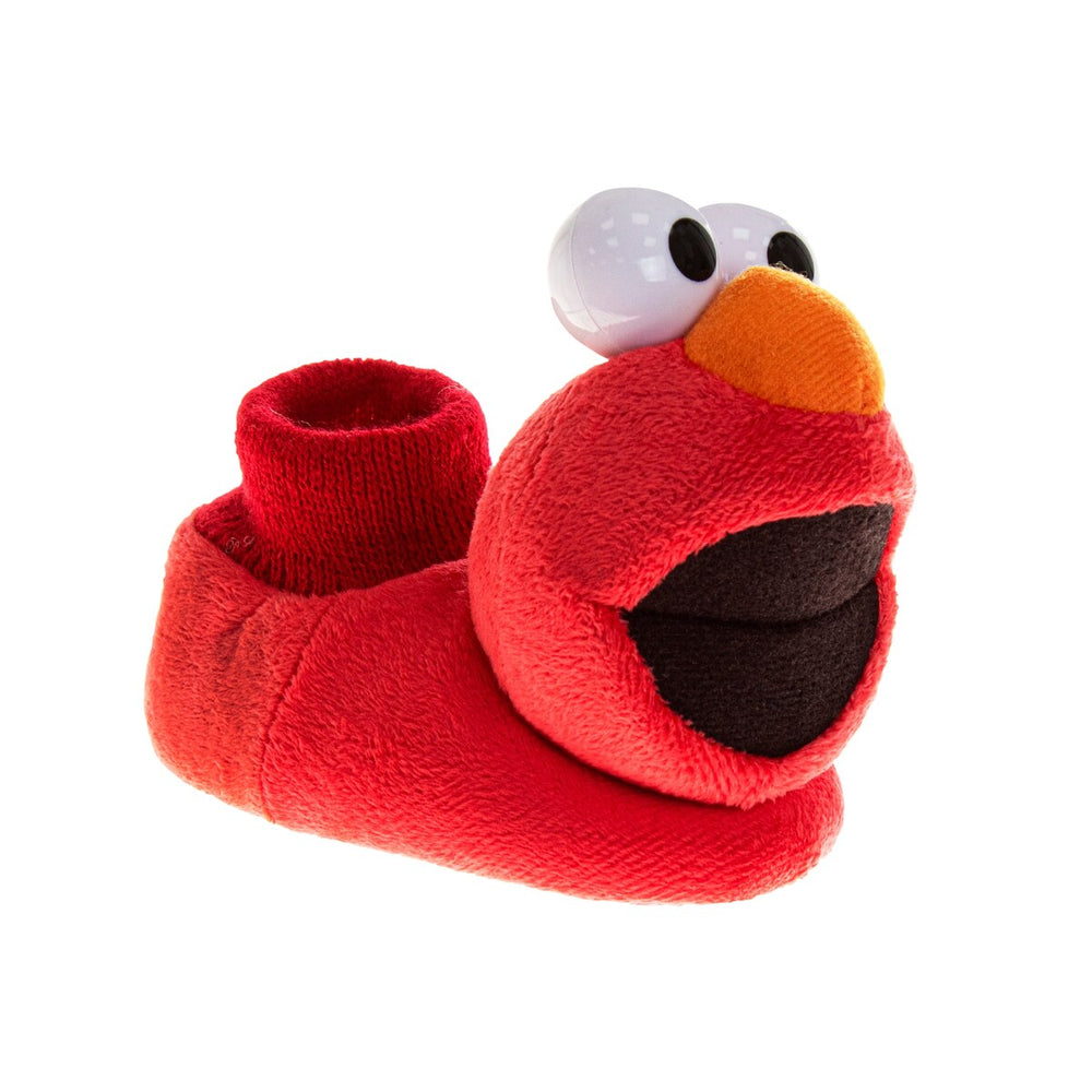 Sesame Street Toddler Elmo and Cookie Kids Slippers