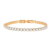 Set of Two Cubic Zirconia Tennis Bracelet