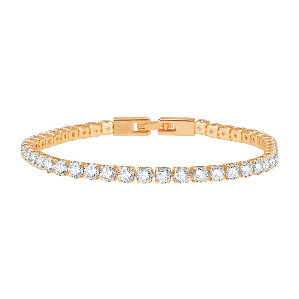 Set of Two Cubic Zirconia Tennis Bracelet