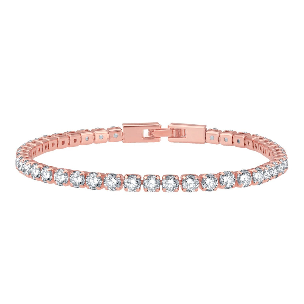 Set of Two Cubic Zirconia Tennis Bracelet