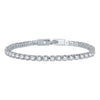 Set of Two Tennis Bracelet with Cubic Zirconia