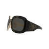 Gucci Shield-Frame Acetate Sunglasses - Black - One Size