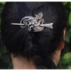 Silvertone Celtic Dragon Hairpin