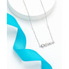 Silvertone Clear Swarovski Crystal Necklace