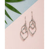 Silvertone Drop Earrings