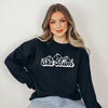 Ski Bum Mountains Graphic Sweatshirt