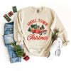 Small Town Christmas Truck Graphic Sweatshirt