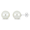 Sofia B. 12mm Cultured Edison Pearl Stud Earrings Sterling Silver